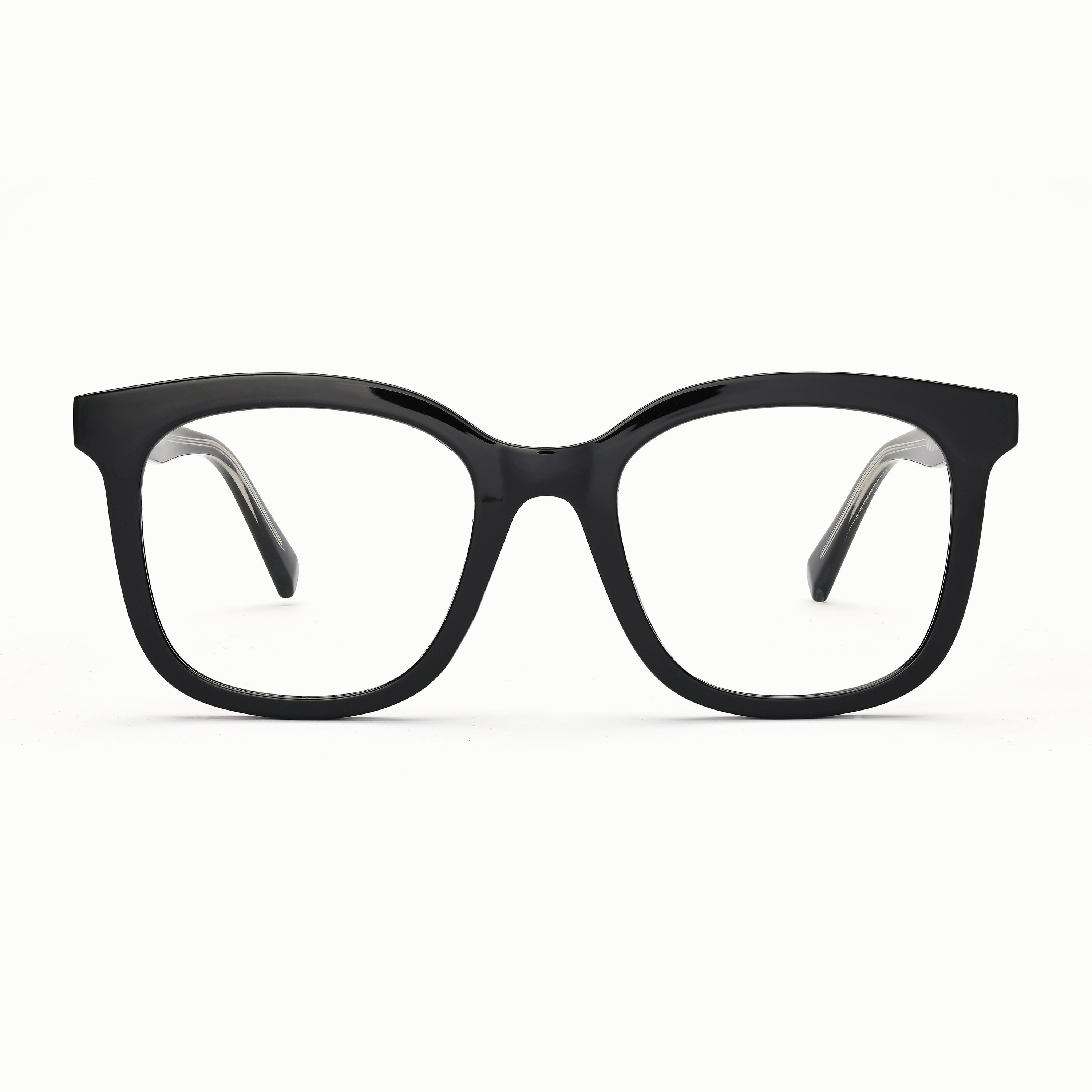 square prescription glasses #colour_black