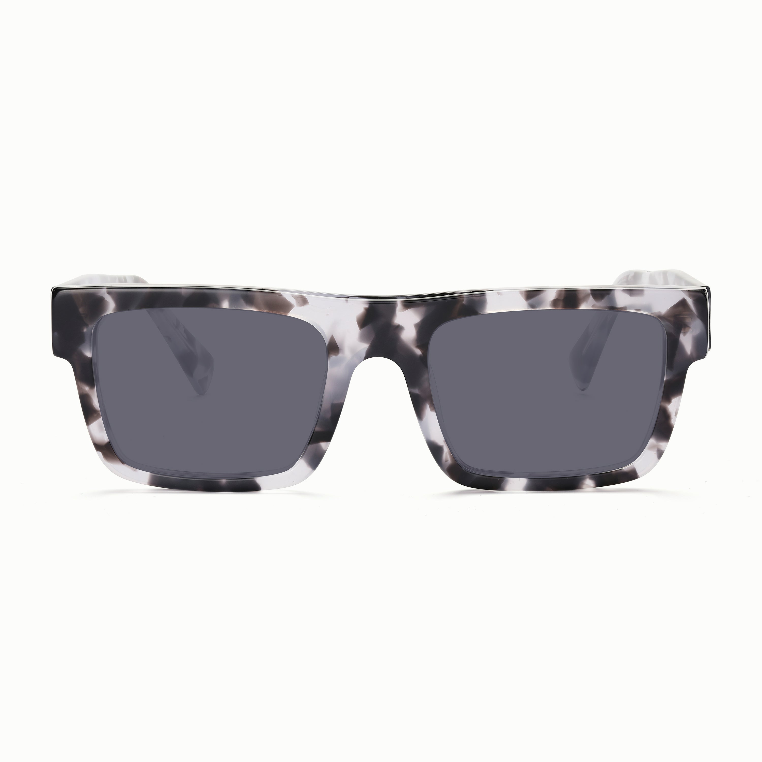 Halo square prescription glasses #colour_black