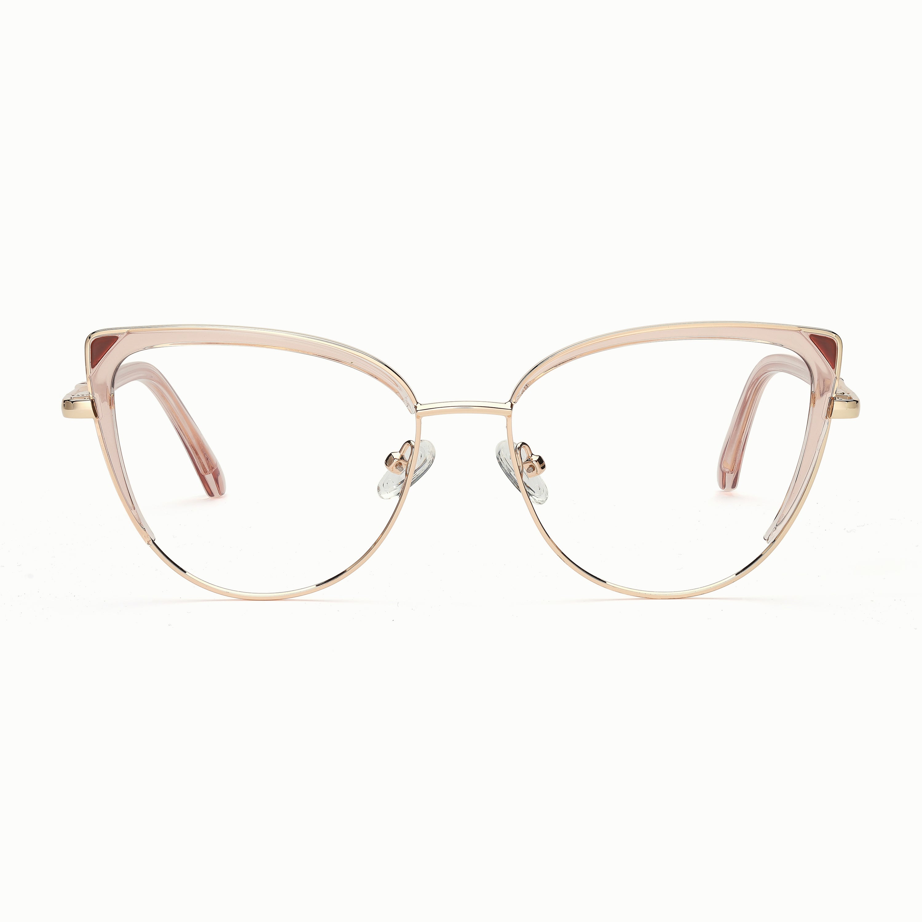 cat-eye prescription glasses #colour_rose