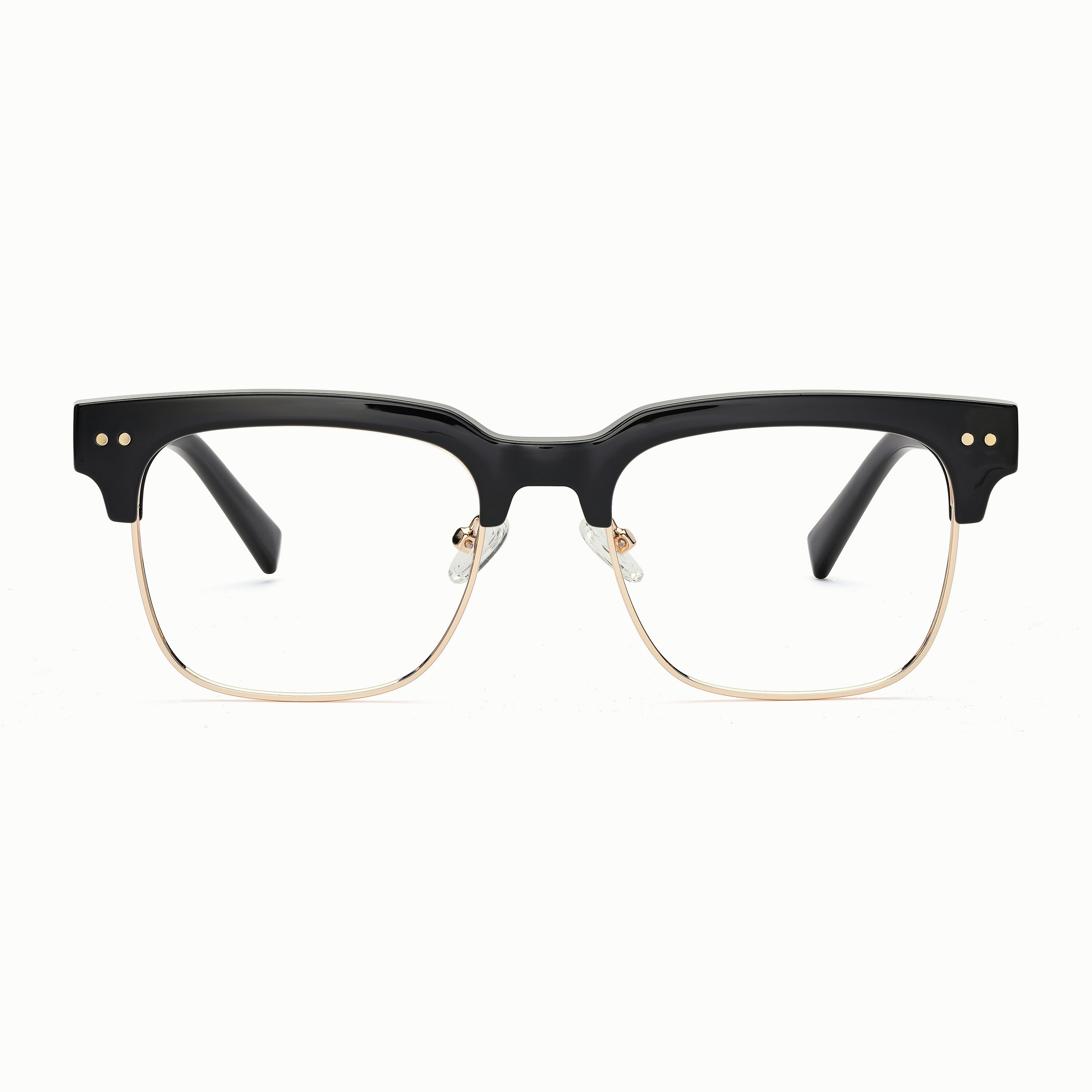 Warwick square prescription glasses #colour_black