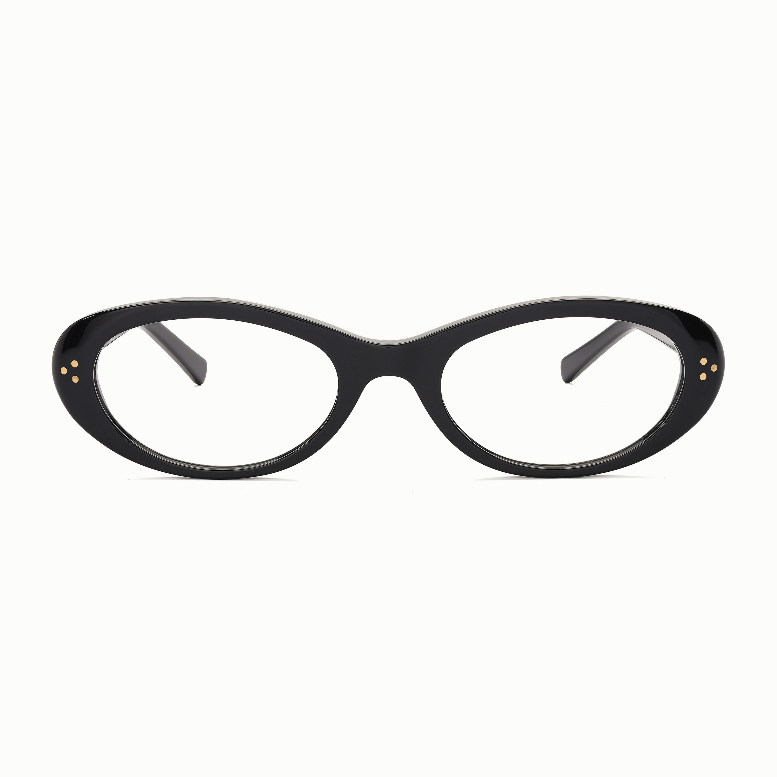 Noble oval prescription glasses #colour_black