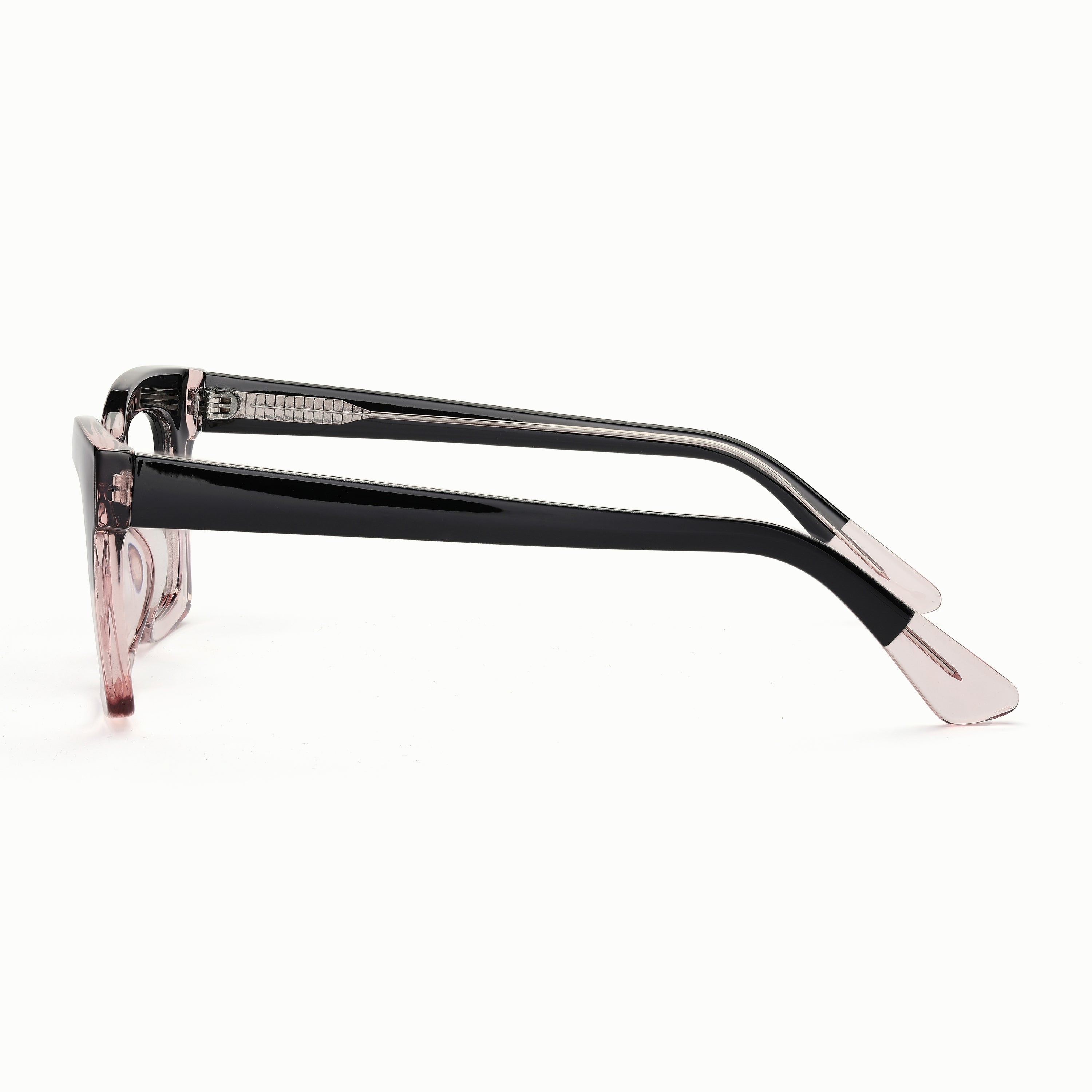 two-tone cat-eye prescription glasses 