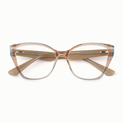 Milan square prescription glasses 