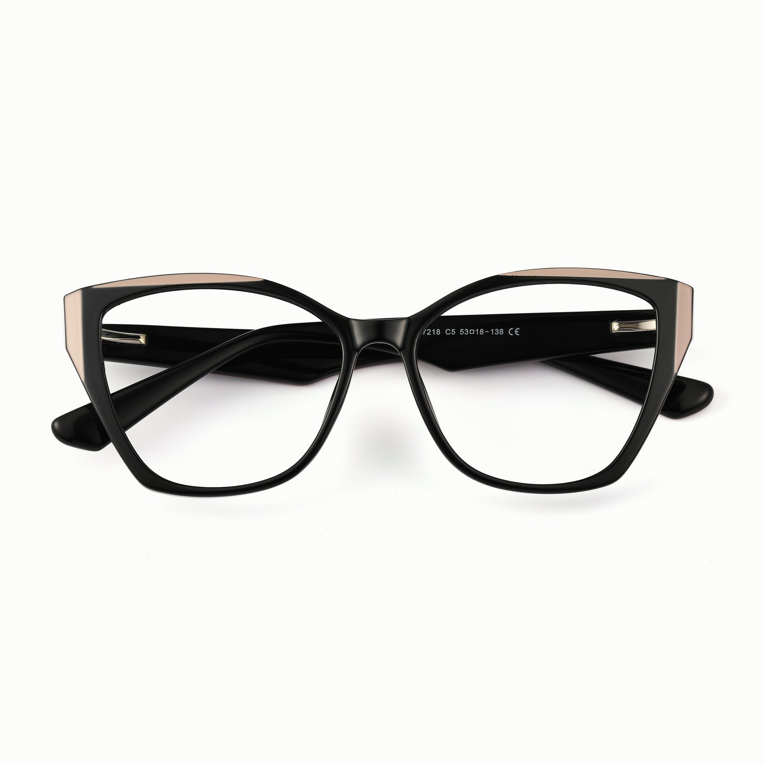 Milan square prescription glasses 