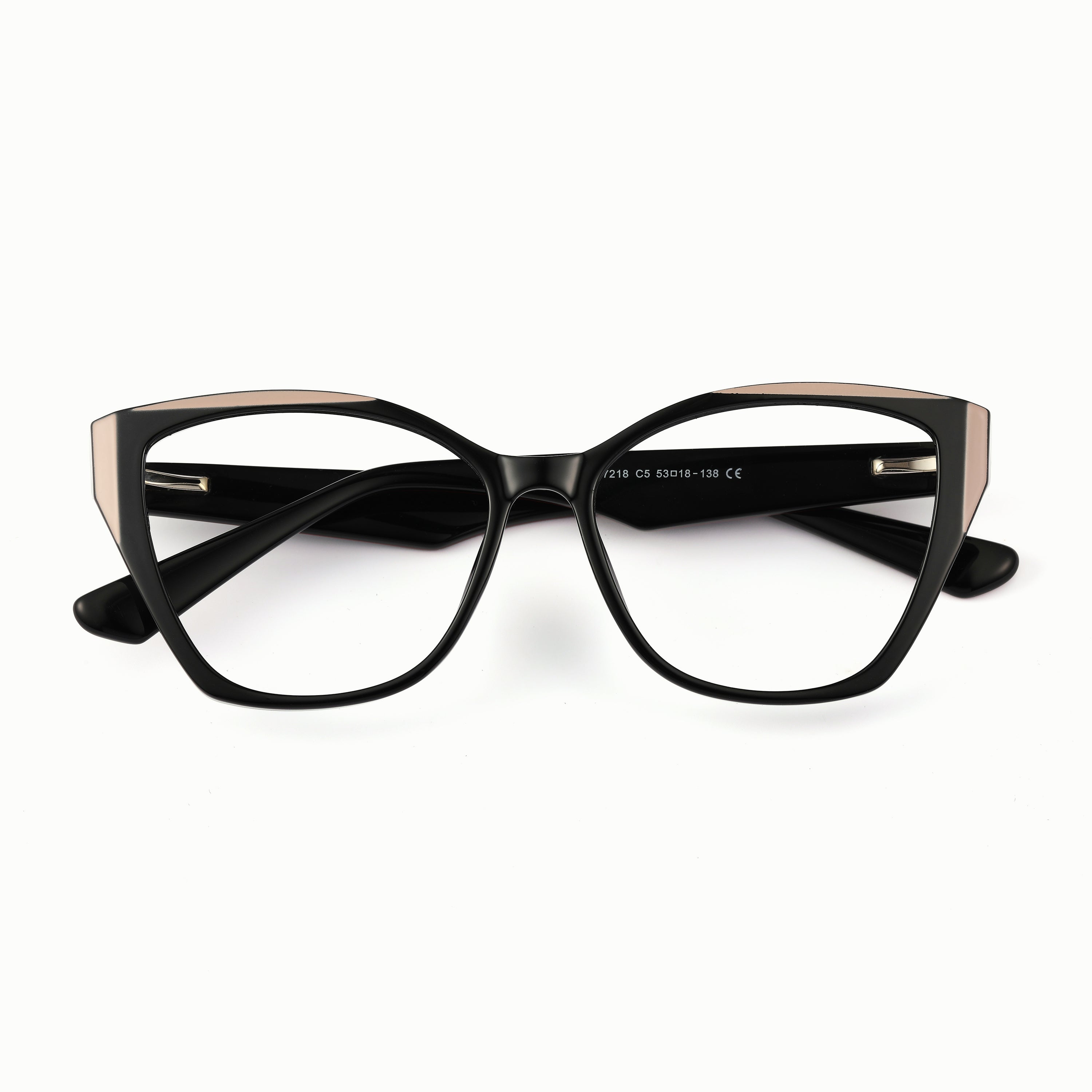 Milan square prescription glasses 