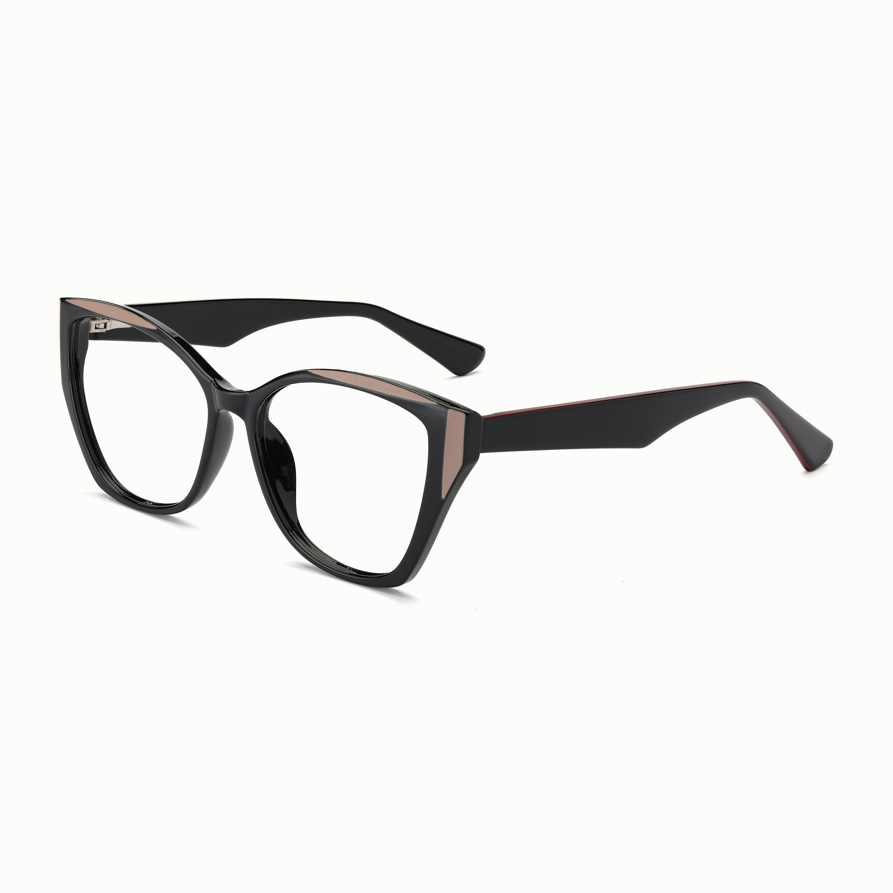 Milan square prescription glasses 