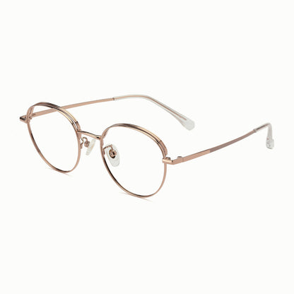 Belmont round prescription glasses 
