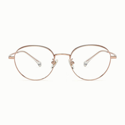 Belmont round prescription glasses 