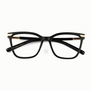 Prescott square prescription glasses #colour_black