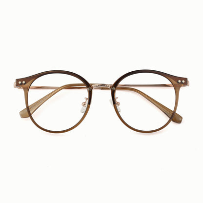 Brentwood round prescription glasses 