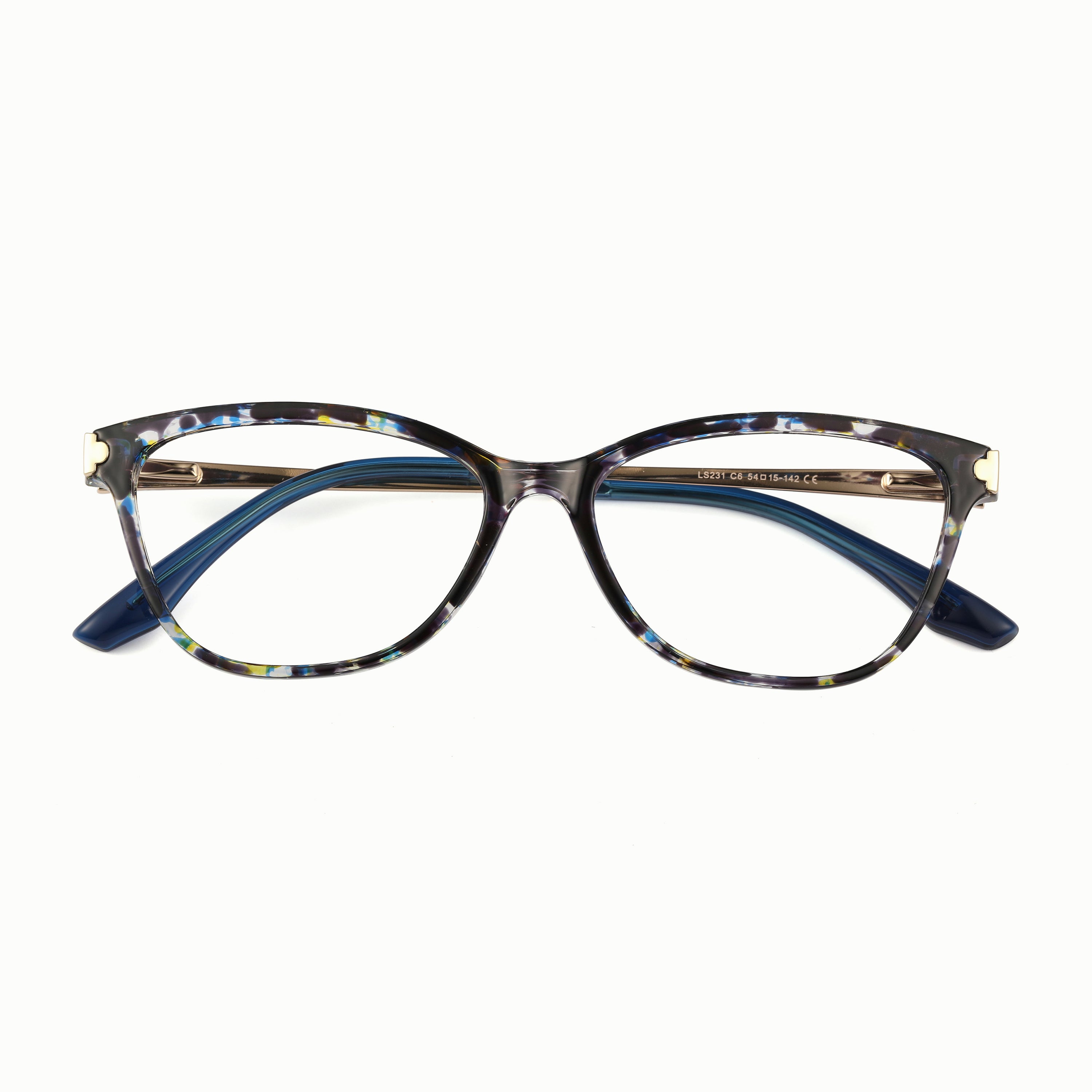 Islington rectangular prescription glasses 