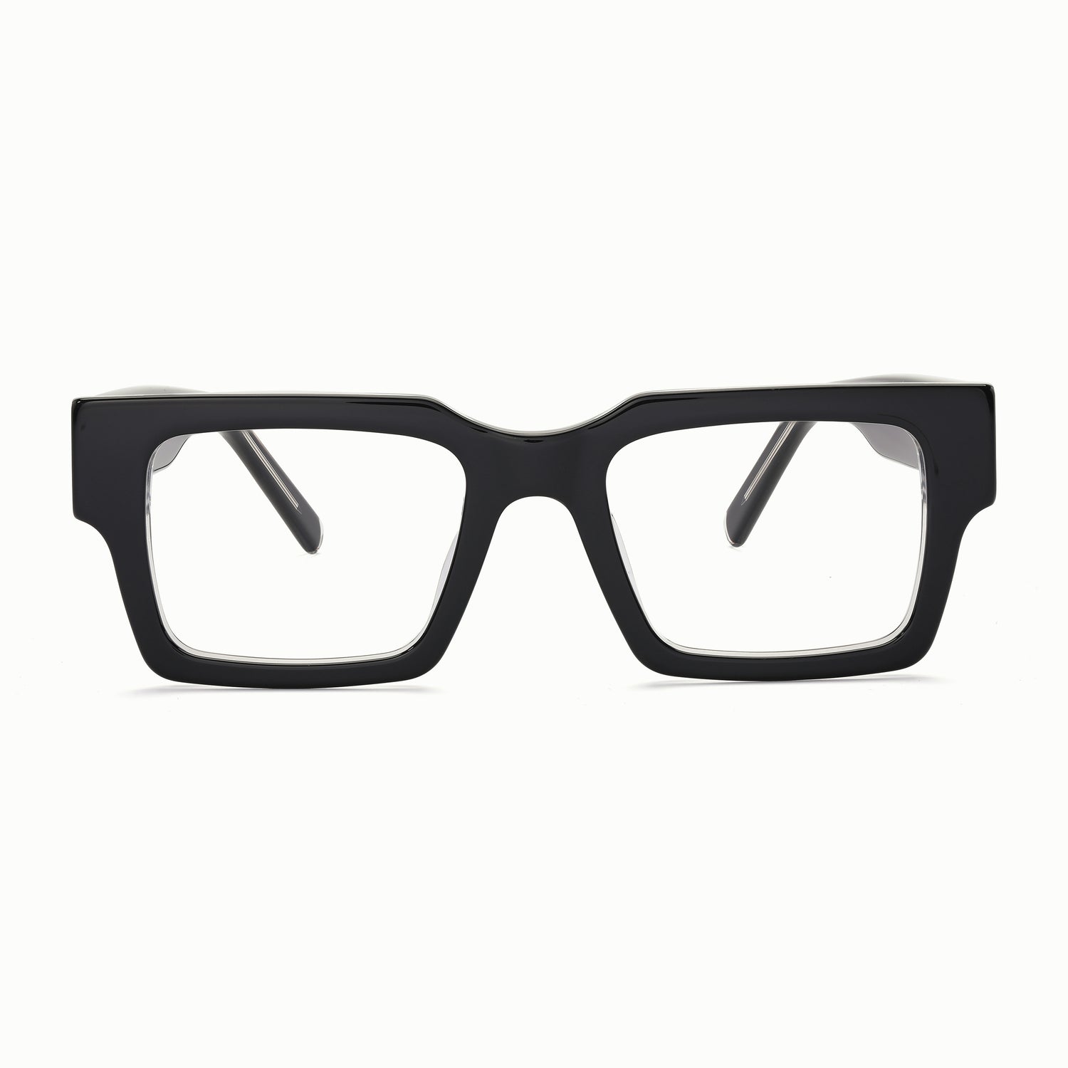 Woodcroft rectangular prescription glasses 
