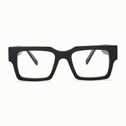 Woodcroft rectangular prescription glasses 