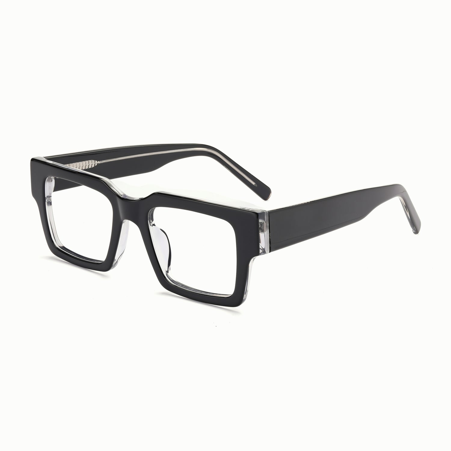 Woodcroft rectangular prescription glasses 