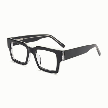 Woodcroft rectangular prescription glasses 