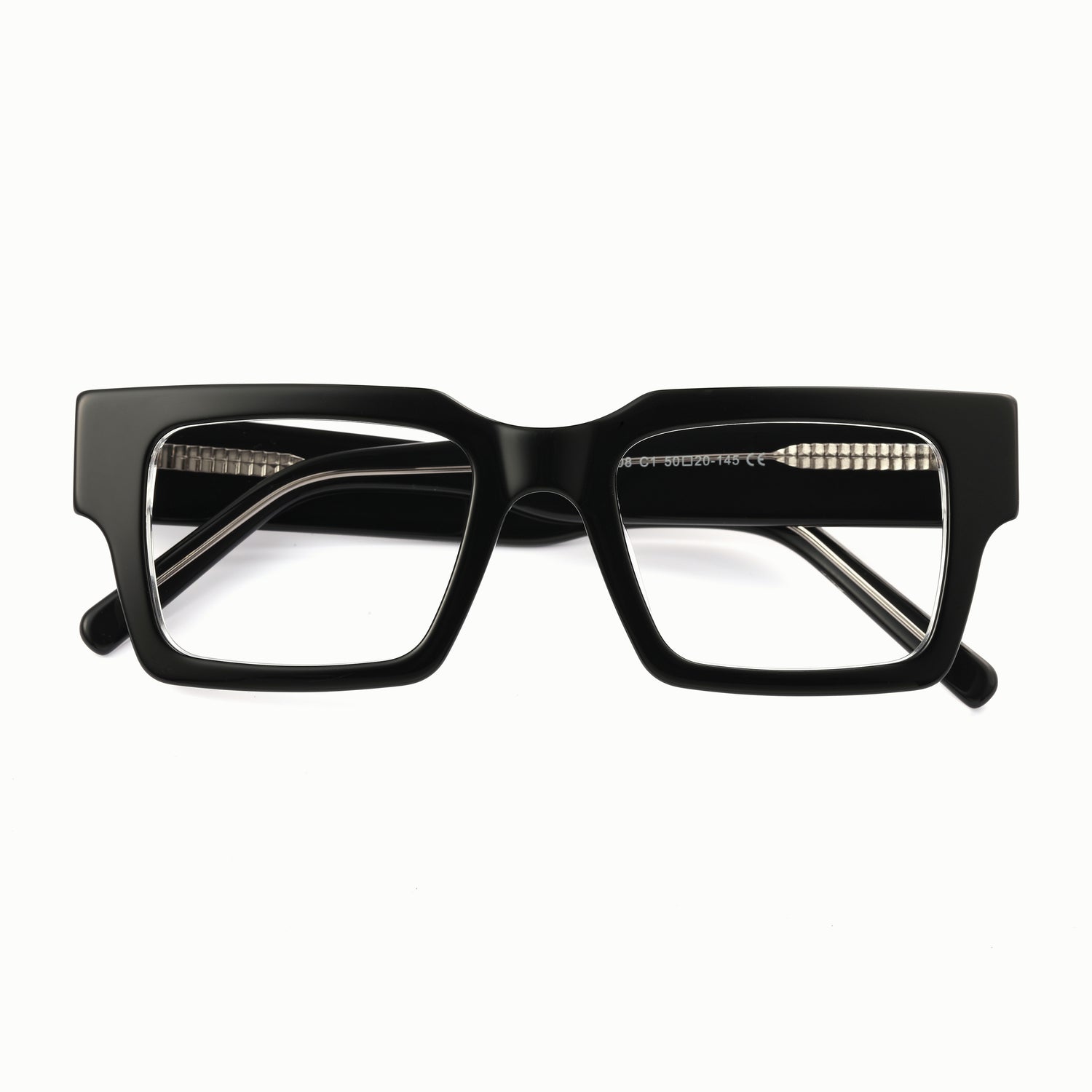 Woodcroft rectangular prescription glasses 