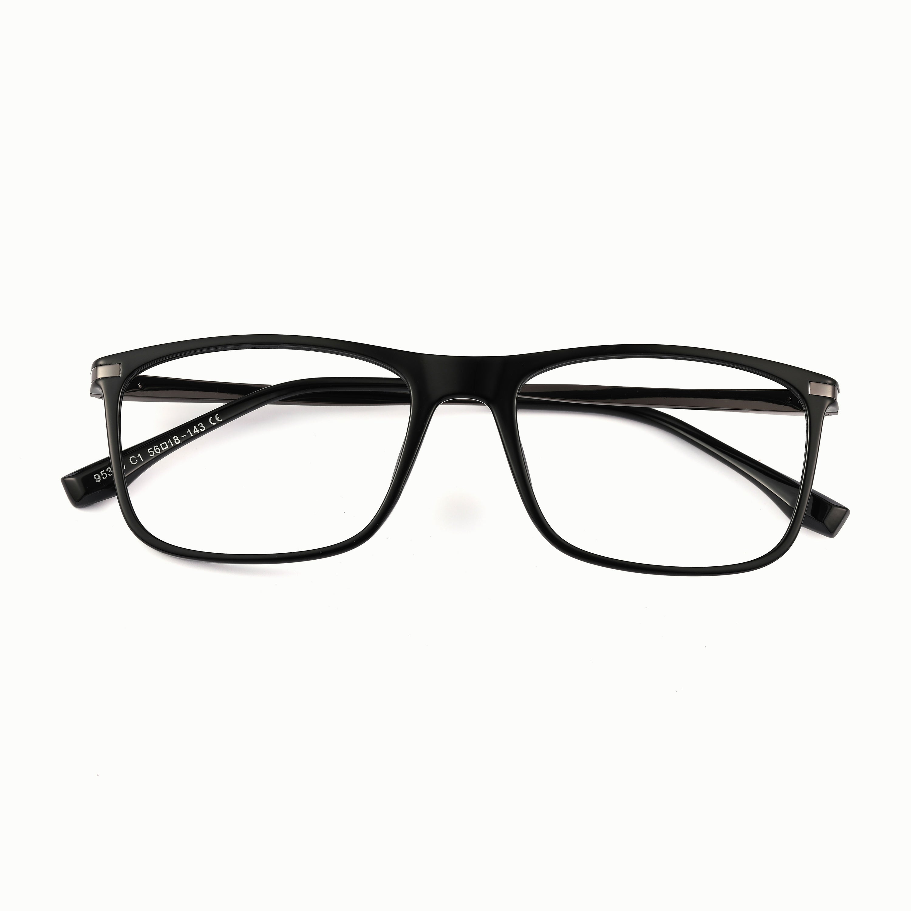 Oakford rectangular prescription glasses 