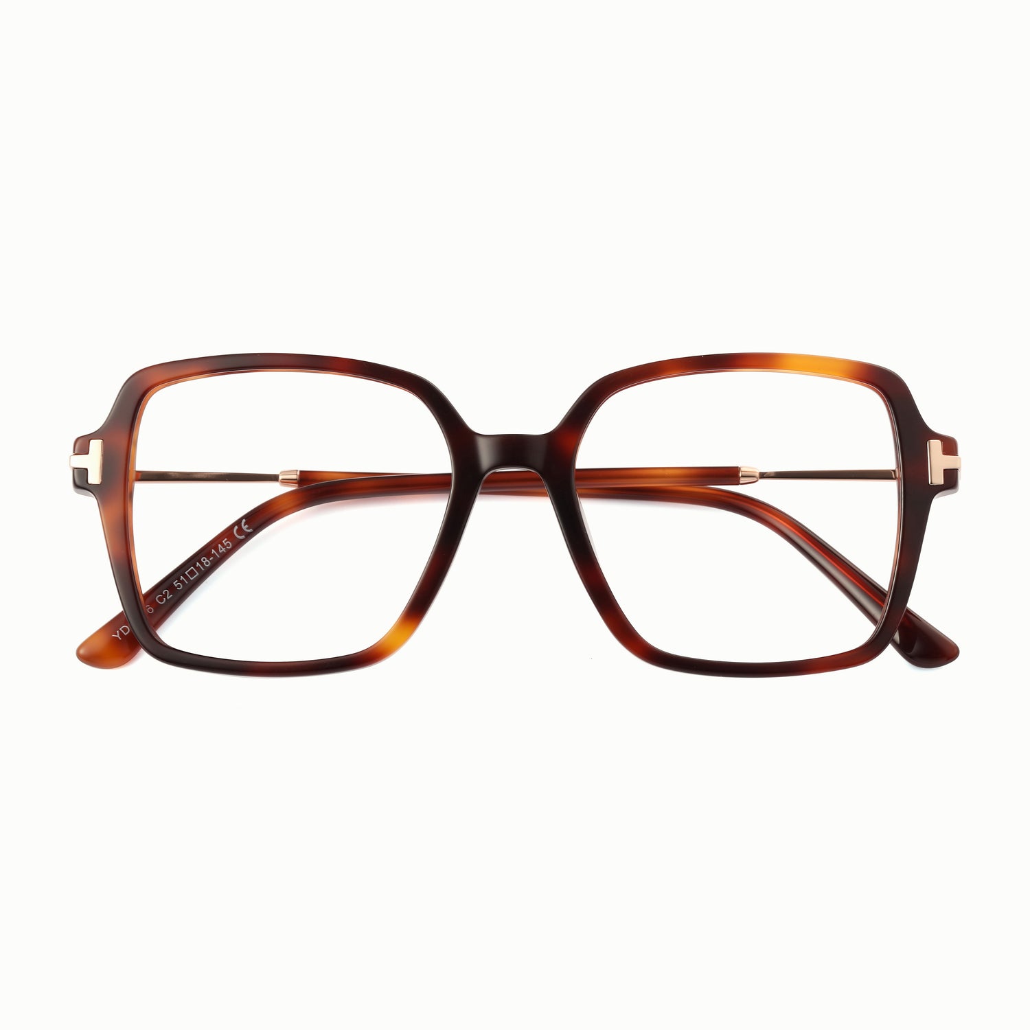 Tilbury rectangular prescription glasses 