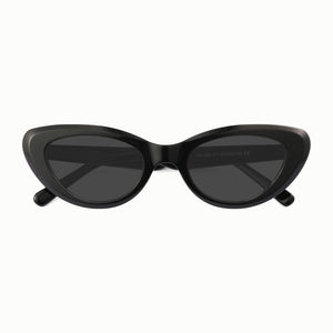 Everly cat-eye prescription glasses #colour_black